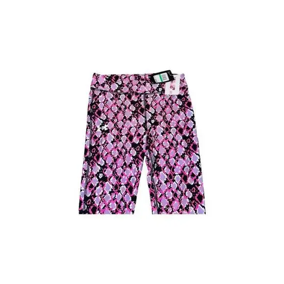 New Under Armour Girls HeatGear Printed Leggings Choose Size MSRP $35 - Picture 3 of 4